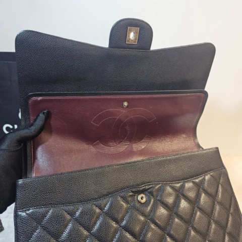 Chanel classic flap bag maxi