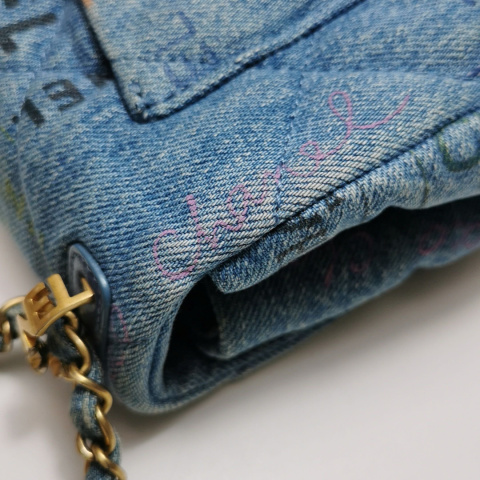 Chanel Flap Bag mini jeans