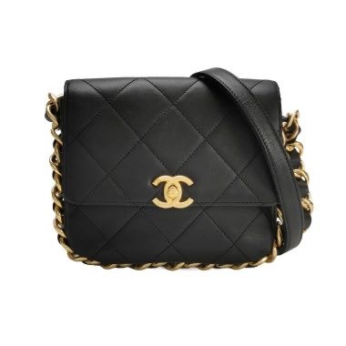 Chanel framing chain flap bag