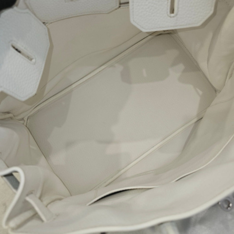 Hermes Birkin 35 Togo Platinium Bag