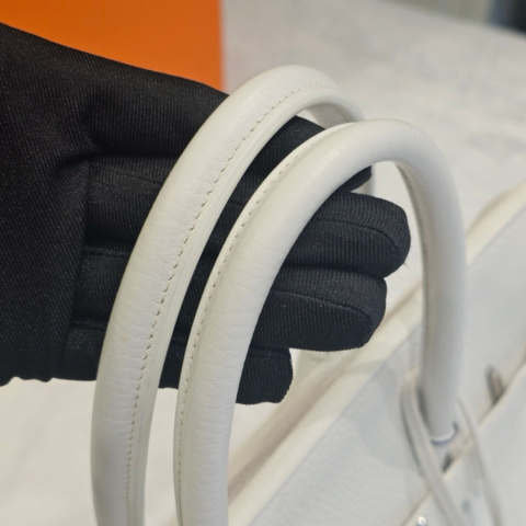 Hermes Birkin 35 Togo Platinium Bag