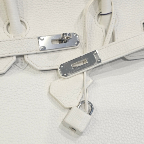 Hermes Birkin 35 Togo Platinium Bag