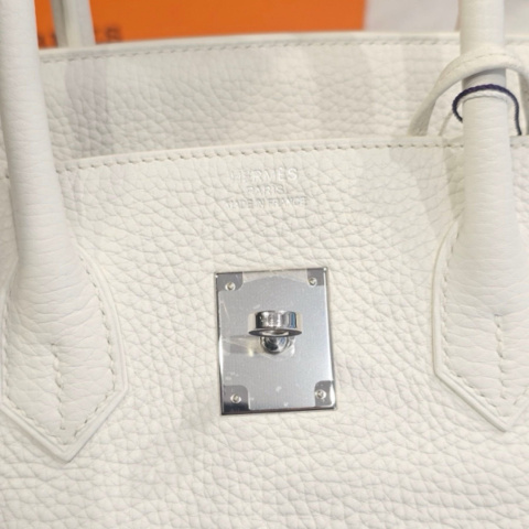 Hermes Birkin 35 Togo Platinium Bag