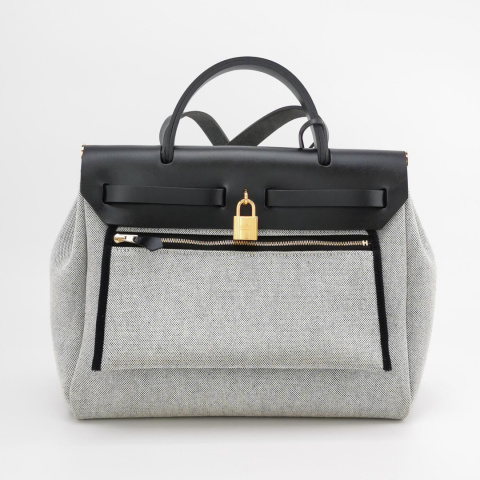 Hermes Herbag Zip 31 Print